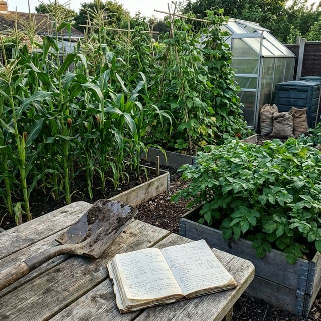 Thriving survival garden